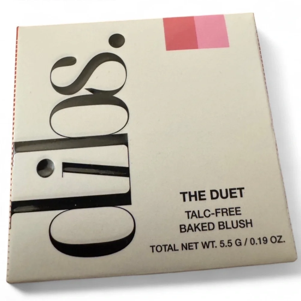 DIBS Duet Baked Blush in Pop Star (poppy pink + poppy coral) $34 NEW